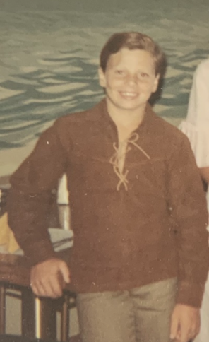 Frank as a boy                    